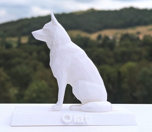 Socle husky personnalisé
